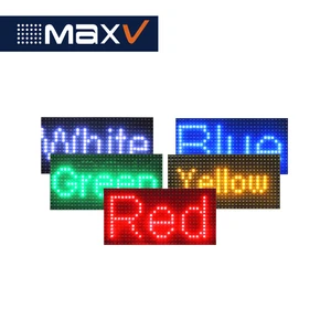 P10 Running Message Text Led Display Board 960 x 160mm 96 x 16 dots  white/blue/greenOutdoor Led Module Screen  With Good Price