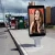 P4 Outdoor High Brightness tempered glass  4G/WIFI Wireless control LED Advertising player Totem