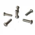 pan head cross recessed and slotted machine screw with carbon steel zinc plated