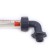 Import Panel Type Glass Flow Meter Rota Flowmeter For Liquid And Gas System from China