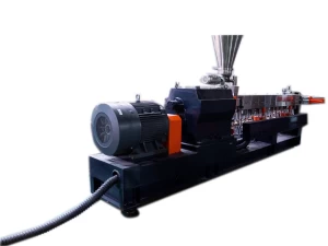 Parallel twin screw PVC Cable machinery plastic extruder
