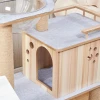 Pet Supplies Manufacturers Directly Supply Large-scale Four-season Universal Solid Wood Cat Climbing Frame