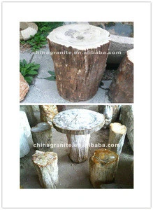 petrified wood stool landscaping stone fossil stone for sale
