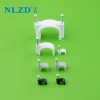 Plastic Circle cable clips /Nail clips