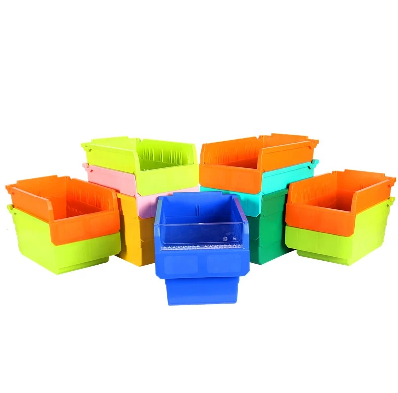 Plastic customized color storage boxes