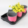 plastic round pot shuttle trays to fit 160mm flower pots