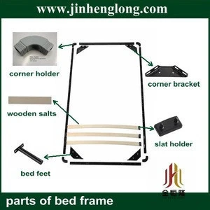 plastic slat bed parts and bed slat holder parts