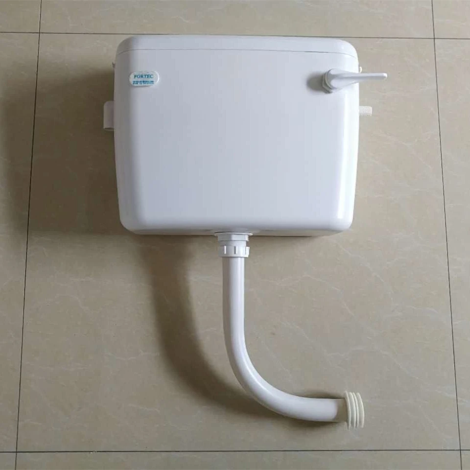 Plastic squatting pan toilet cistern