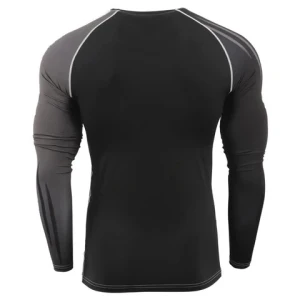 Plus Size Quick Dry Private Label Customized Manufacture Men Rash Guard Wholesale Prices Plain Fitness Men Rash Guard