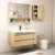 Import Plywood Bath Furniture Ceramic Wash Basin Mirror Bathroom Cabinet Combo Bathroom Vanity from China