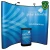 Import Pop up booth banner stand tension fabric display from China
