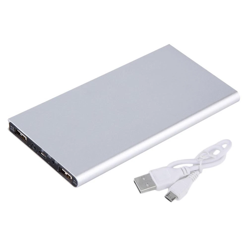 Portable Charger Power Bank 8000mah 10000mah Max Power Battery Charger with LED Light Mobile Phone Battery Charger