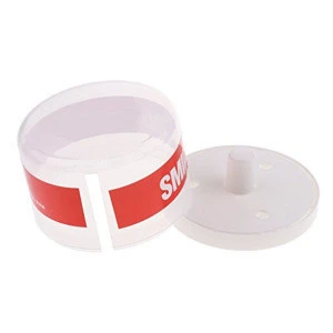 Portable  Container Plastic  Box for Salon Neck Strip Paper Roll holder case