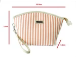 Portable PU hand carry daily necessities bag personalized cosmetic bag