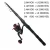 Import Portable Telescopic Fishing Rod Spinning Fish Hand Fishing Tackle Sea Rod from China