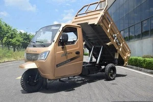 Powerful 800CC Car 1000CC Motorcycle Cargo Tricycle With Cabin Closed Three Wheel Motorcycle Motocarro Carga Triciclo