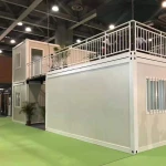 Prefab 20Ft 40Ft Flat Pack Office Living Hotel Room 2 Bedroom Living Container House Luxury