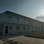 Prefab Modular Container House Use Fiberglass and EPS Sandwich Panel