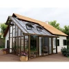 Prefab Sunhouse Diy Sunroom Aluminium Laminated Insulated Aluminum Rooms Free Standing Wintergarden Outdoor Glass Room