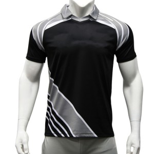 Premium Quality Polo Collar Cricket Jersey and Trouser Customized sublimated cricket jersey, short sleeves cricket team uniform