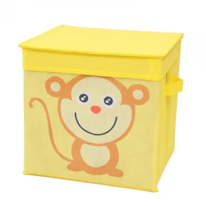 Printing Design Storage  Boxes And Bins , Foldable Kids Toy Storage Box
