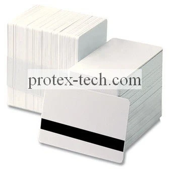printing/blank magnetic strip with IC chip card