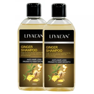 private label natural organic Anti-Dandruff moisturizing Anti-Itching hair care Ginger growth hair shampoo