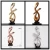Import Professional Color Chrome Factory Resin Modern Art Sculpture from China