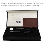 Professional hair scissors hair cutting scissors flat cut bangs thinning scissors for barber shop