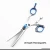 Import Professional Hairdressing Scissors .0 Inch LZQ Beauty Tooth Hair Scissors Sets from China