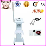 Professional ultrasonic ozone steamer high frequency facial spa 4 in 1 machine with CE AU-909A