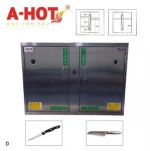 Professional Ultraviolet Ray Stainless Steel Knives UV Cabinet