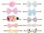 Import Prohouse Baby Nylon Headbands Hairbands Hair Bow Elastics hair bands for Baby Girls Newborn Infant Toddlers Kids from China