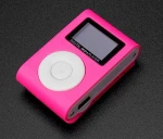 Promotion Gift Mini Portable Aluminum Clip MP3 LCD Screen With Card Slot MP3 Player For Running