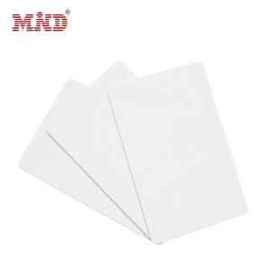 PVC inkjet printable pvc plastic cards tk4100 blank cards