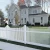 Import PVC portable fence panels/ pvc white picket fence/ cheap pvc fence for garden from China