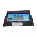 pwm solar charge controller 12V/24V 15A,2 usb solar charge controller
