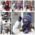 Q267 Women Infinity Scarf Hat Set 2PCS No Gloves Pom Bobble Beanie Hat with Valve Fleece Knitted Scarf Warm Snow Ski Winter Hats