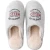 Import QEO high quality unisex cotton fabric anti-slip indoor house slippers from China