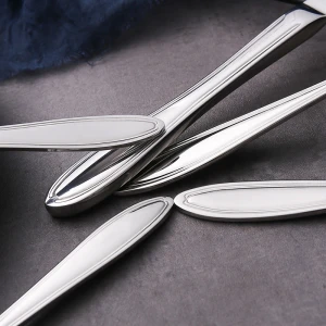 QZQ Mirror Polish 20Pcs Flatware 18/10 stainless steel silverware cutlery set