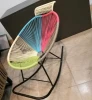 Rattan bistro chair Garden chairs Acapulco egg chair for outdoor