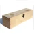 Import Raw wood one bottle packaging custom made cheap wooden wine boxes from China