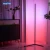 Import Rebow Drop shipping hotel room black white chandelier corner tripod rgb modern led floor standing lamp from China