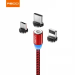 Recci fast charging type c magnetic usb data cable transfer