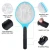 Import rechargeable  with EU &amp;BRAZIL plug mosquito swatter fly swatter electronic mosquito swatter from China