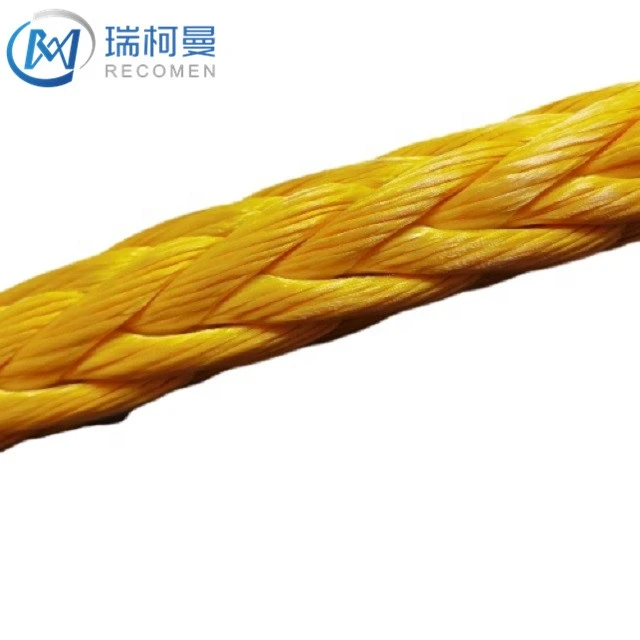 Recomen uhmwpe mooring marine rope manufacturers in china for sale