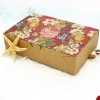 Recycled Kraft Magnetic Packaging Flower Paper Box For Gift Jewellery Chocolate Suitcase Christmas Wedding Candy With Divider