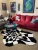 Import Red wool rugs luxury  modern design printed polyester carpet rugs 3d  Original Pure Wool Hand Tufted Carpet from China
