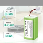 Replacement 14.4Volt 3000Mah Vacuum Cleaner Portable Lithium Ion Battery Rechargeable Batteries For Shark Vacuum Cleaner