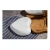 Import Restaurant 4pcs heart shape ceramic sauce bowl buffet chafing snack nut dessert serving compartment dish set with bamboo tray from China
